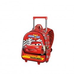 Mochila Trolley 3D Cars 26X34X13Cm