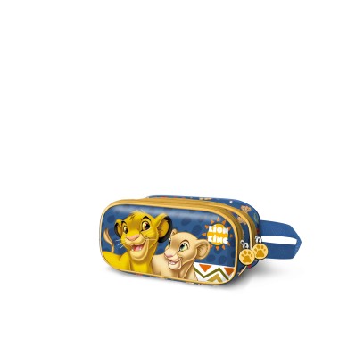 Estojo 3D Rei Le�o 22X9.5X8Cm