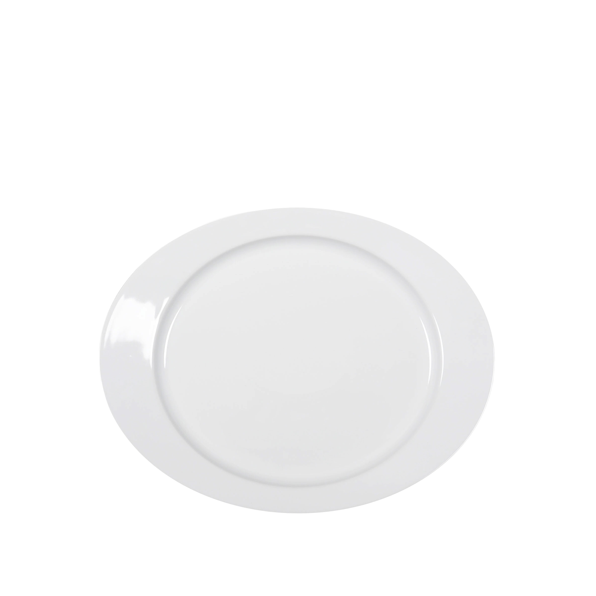 Travessa Eclipse Oval Branco