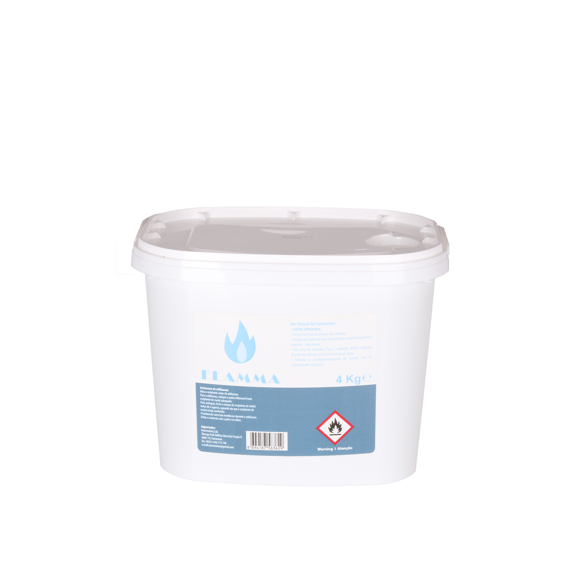 Gel Etanol Balde 4KG