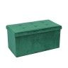 Banqueta Veludo Retangular 76X38X38CM Banqueta Veludo Retangular 76X38X38CM