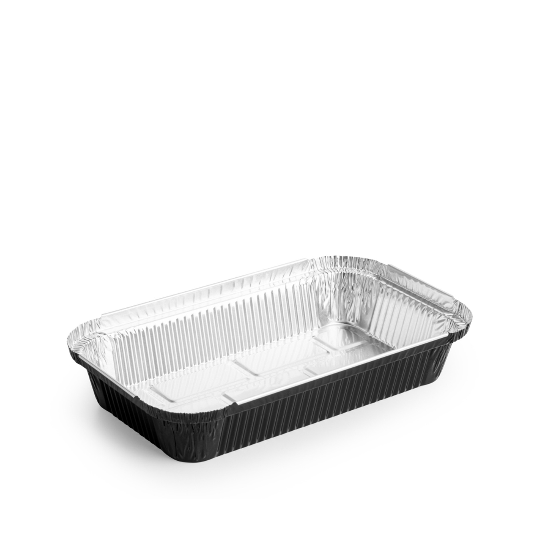 Forma Alumínio com Tampa Lacado Retangular 600ml Pack 15