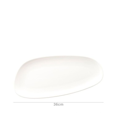 Prato Ladeiro Porcelana Tango Branco