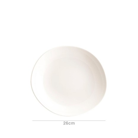 Prato Fundo Porcelana Tango Branco 26X24cm - Image product