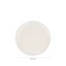 Prato Ladeiro Gourmet Branco 27cm