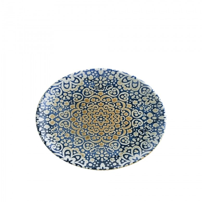 Bandeja Oval Alhambra Multicor 31X24cm