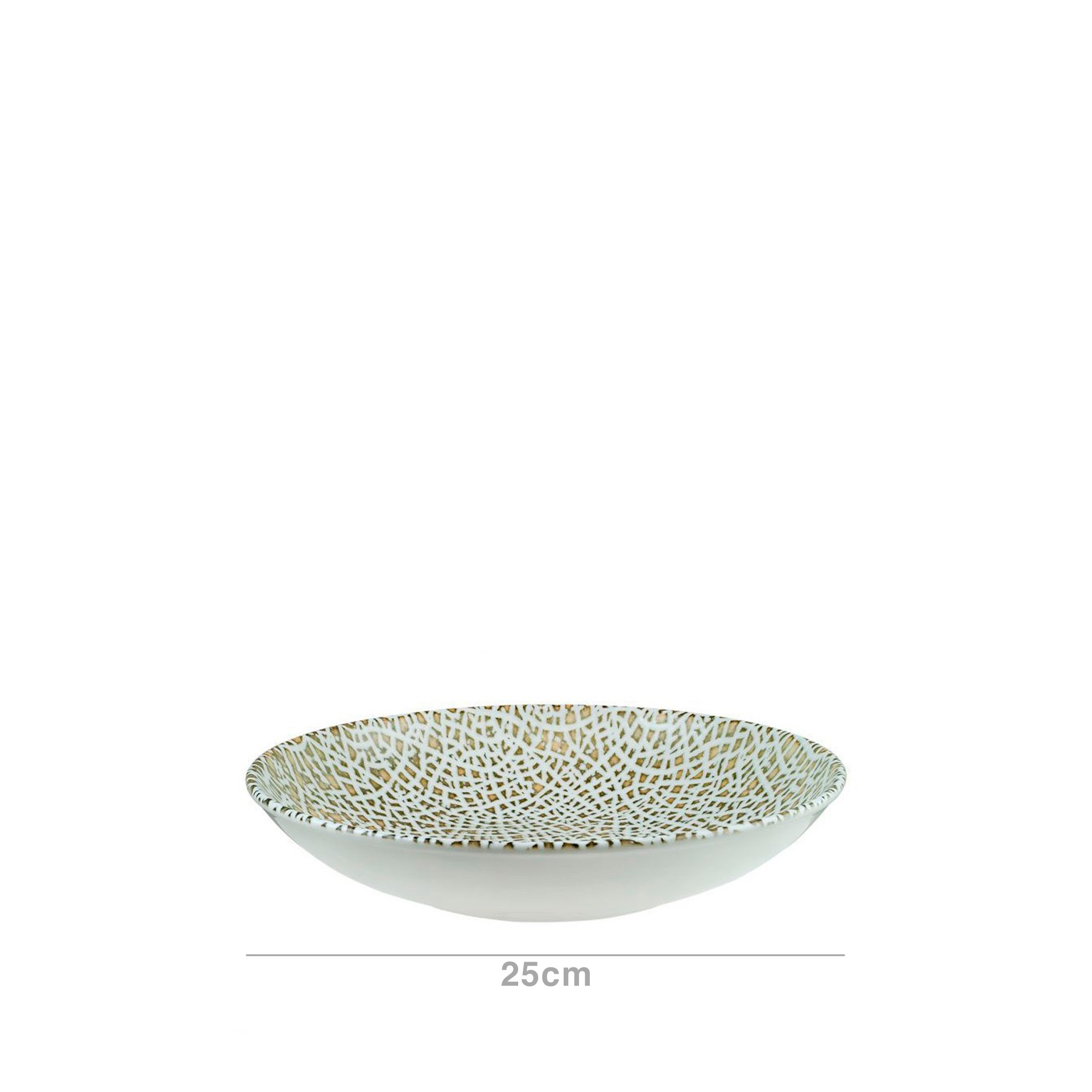 Saladeira Porcelana Taipan Gourmet Multicor 1.3l 25X5cm