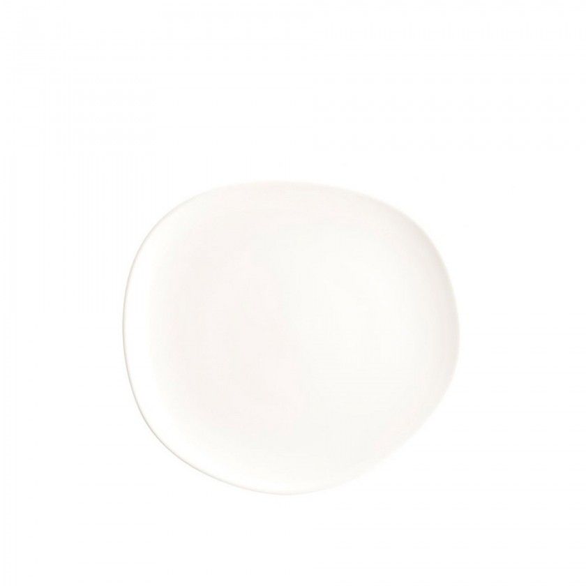 Bandeja Porcelana Tango Gourmet Branco 29X27cm