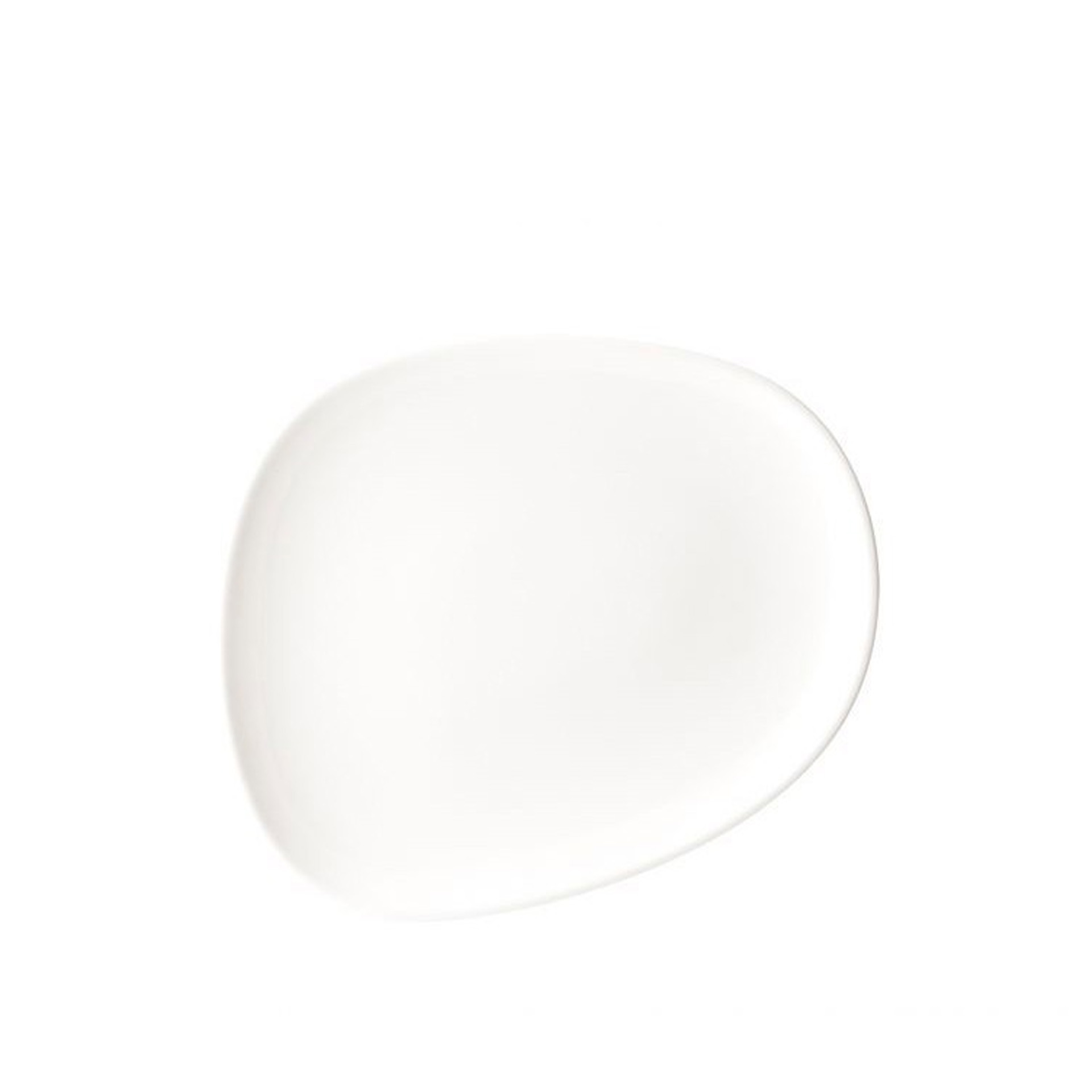 Prato Ladeiro Porcelana Tango Branco 33X27cm