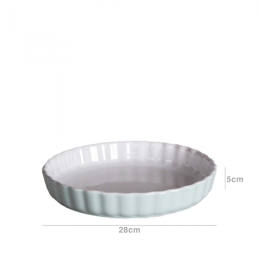 Tarteira Grés Ondas 28X5CM Tarteira Grés Ondas 28X5CM