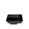 Organizador Bar Plstico Abs Preto