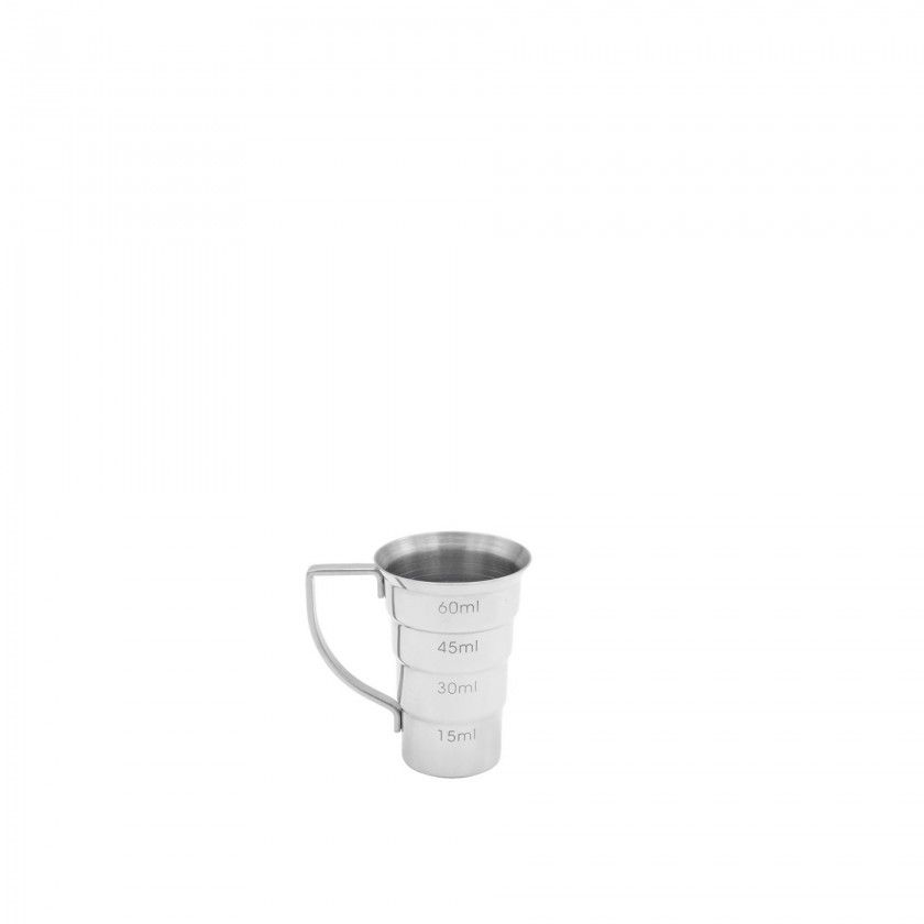 Medidor Caneca Inox 30/45/60ml