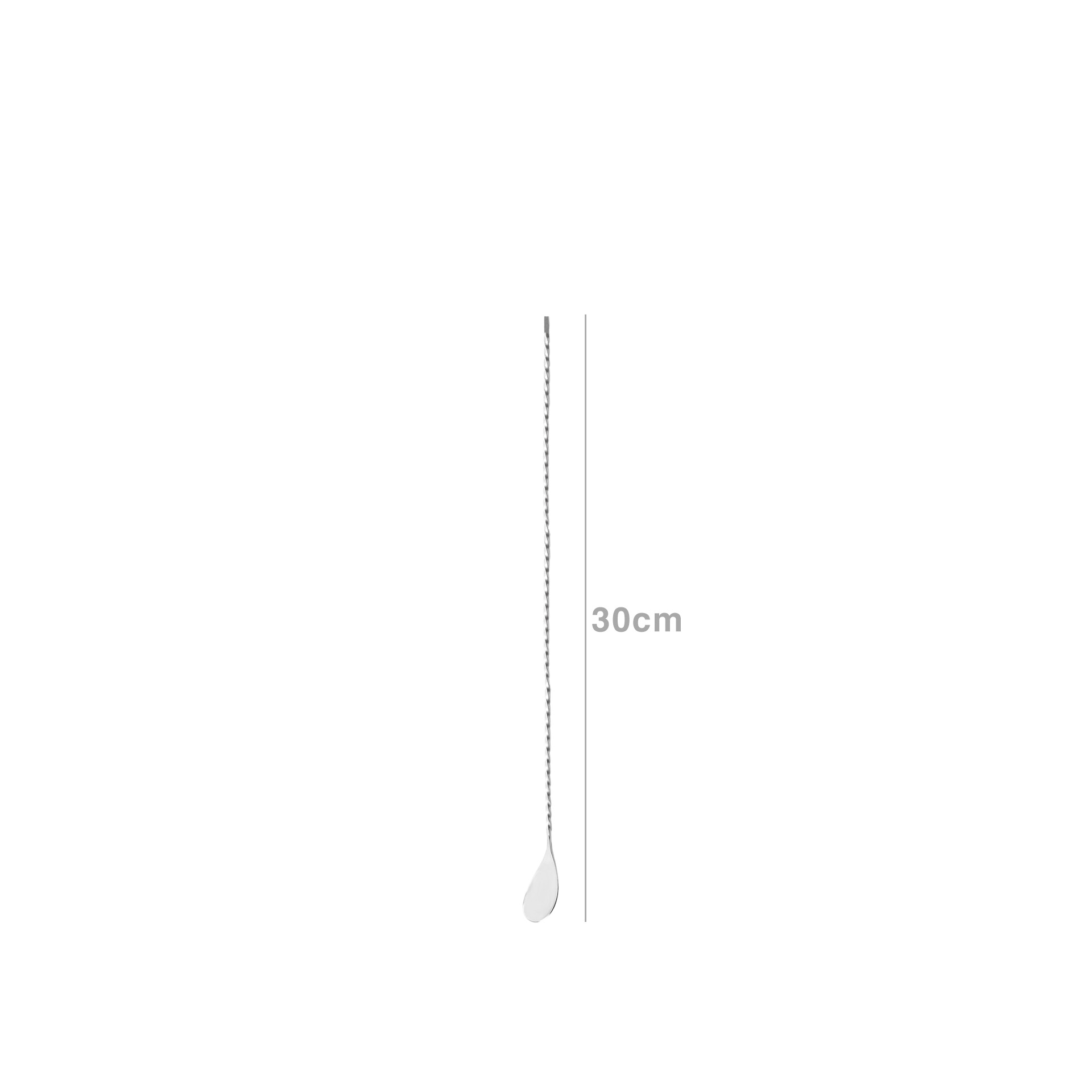 Colher Cocktail Inox 30cm