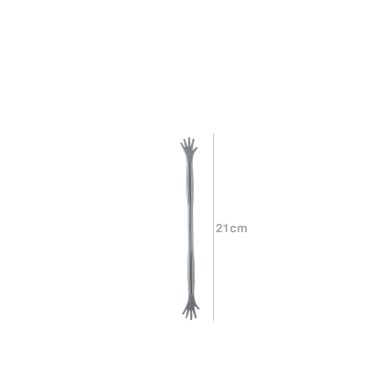 Agitador Bebidas Plástico Abs 21cm Pack 12