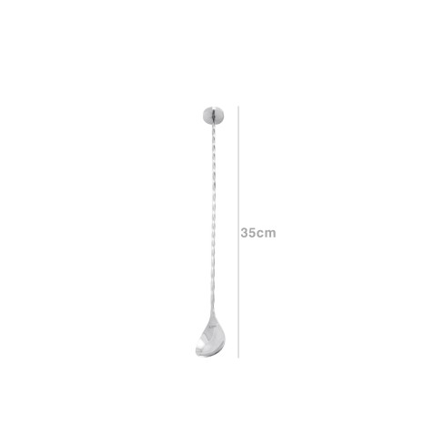Colher Cocktail Inox 35cm - Image product