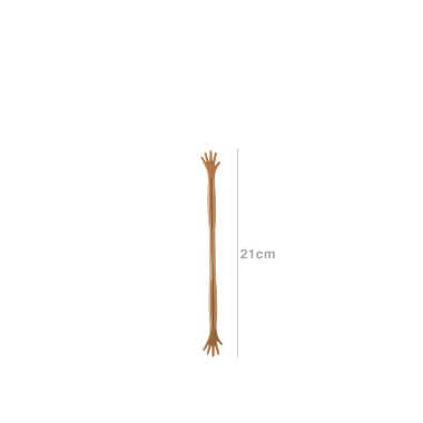 Agitador Bebidas Plástico Abs 21cm Pack 12