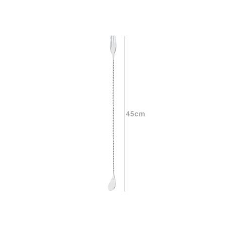 Colher Cocktail Inox 45cm - Image product