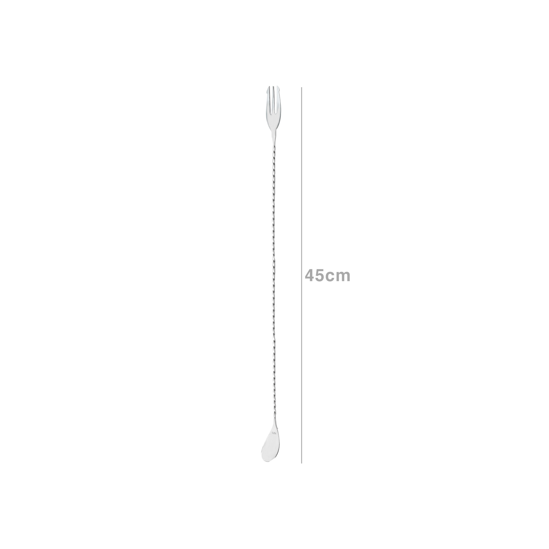 Colher Cocktail Inox 45cm