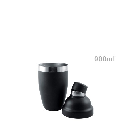 Shaker Inox Preto 900ml - Image product