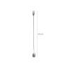 Colher Cocktail Inox Vintage 45cm Colher Cocktail Inox Vintage 45cm