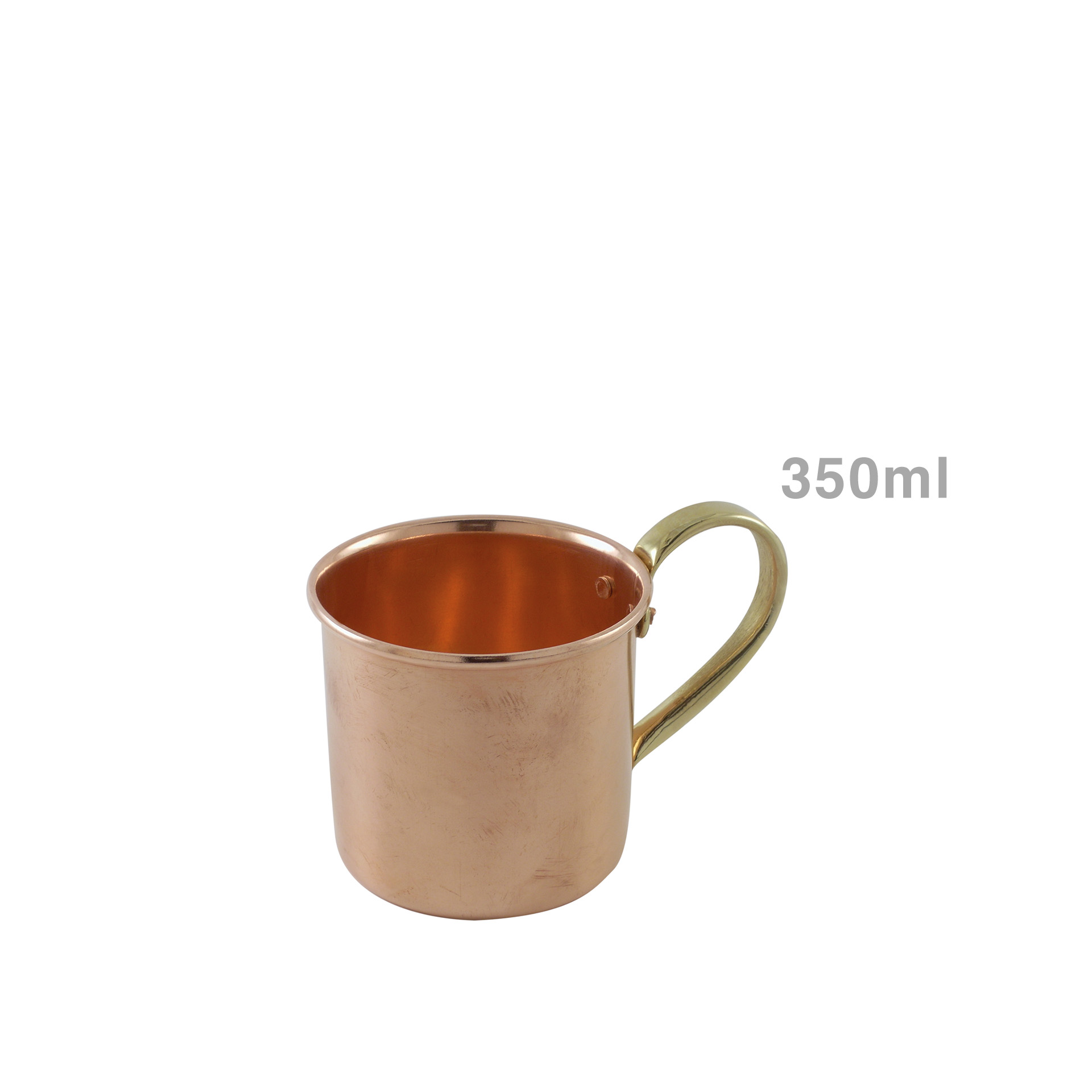 Caneca Latão Cobre 350ml