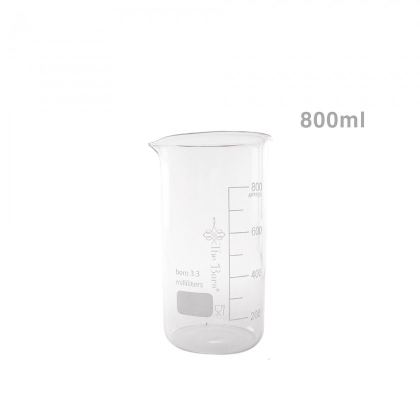 Copo Bar Medidor Boro Incolor 800ml Copo Bar Medidor Boro Incolor 800ml