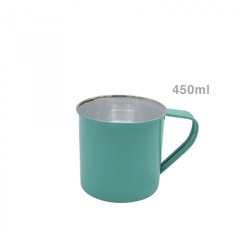 Caneca Inox Tiffany Azul 450ml Pack 3 Caneca Inox Tiffany Azul 450ml Pack 3