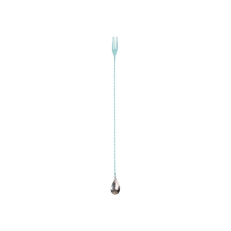 Colher Inox Cocktail Tiffany Azul 45cm - Image product