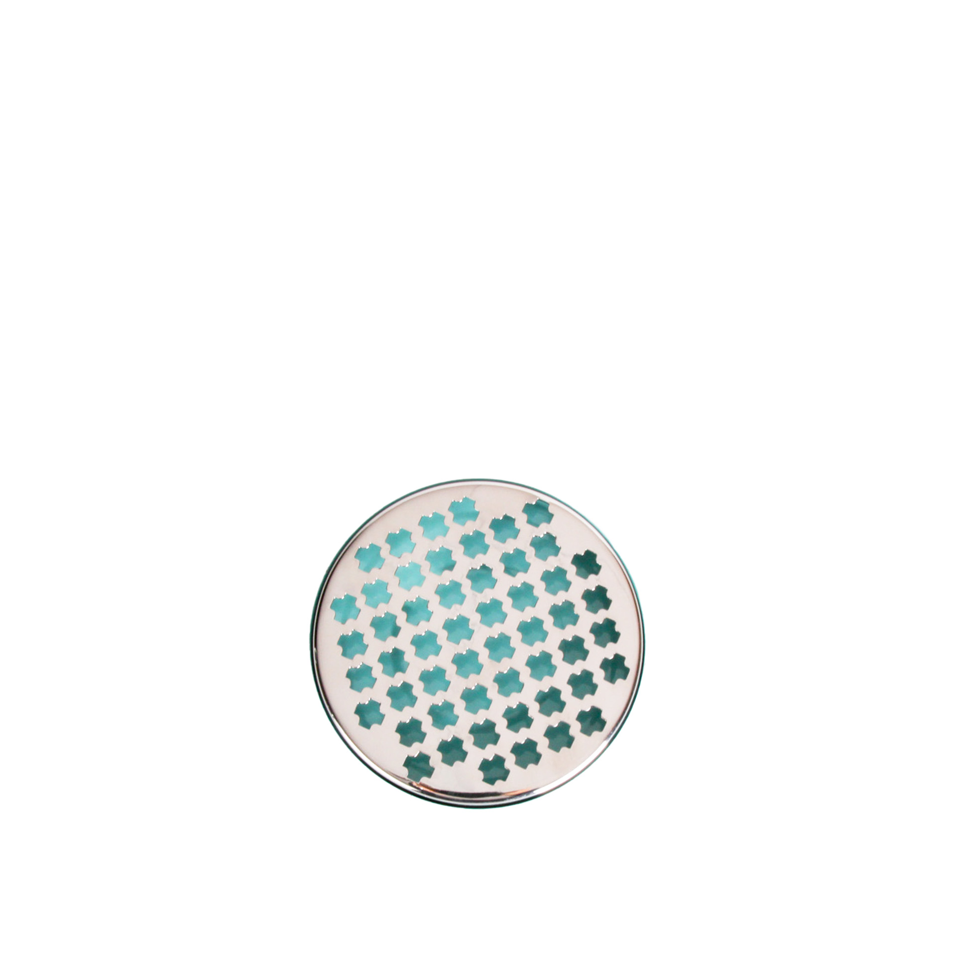 Bandeja Inox Jigger Tiffany Azul 14.5cm