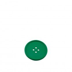 Base Copo Boto Borracha 10cm Pack 8 Verde