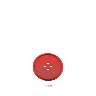 Base Copo Botão Borracha 10cm Pack 8