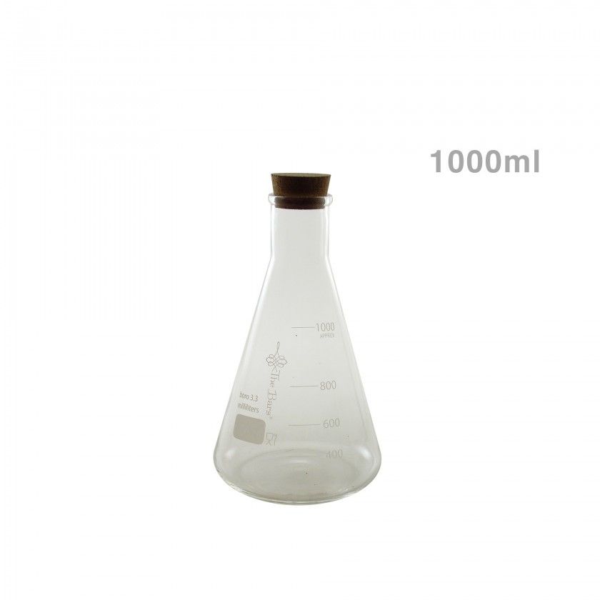 Frasco Laboratório Boro Incolor 1000ml Frasco Laboratório Boro Incolor 1000ml