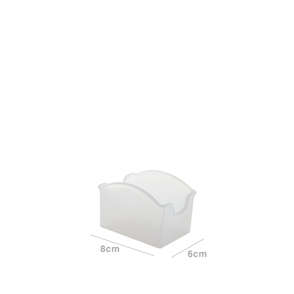 Suporte A�ucar Pl�stico Abs 8X6cm
