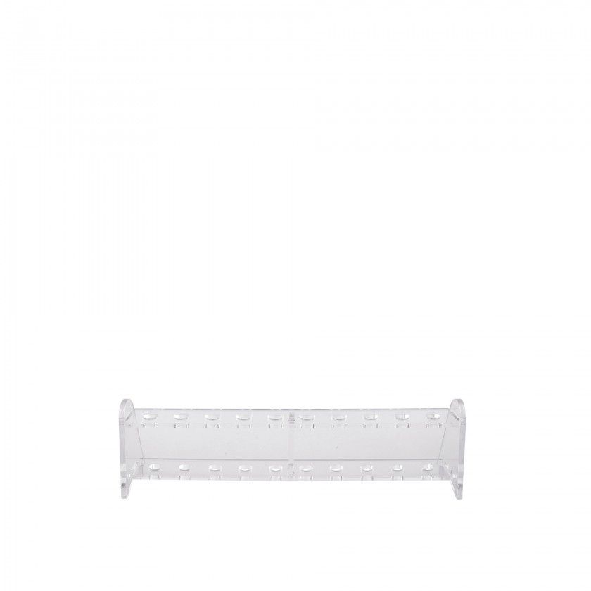 Tubo Ensaio Acrílico Incolor 32X8X8.5cm Pack 10 Tubo Ensaio Acrílico Incolor 32X8X8.5cm Pack 10