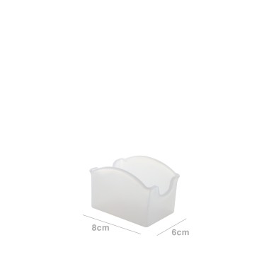 Suporte A�ucar Pl�stico Abs 8X6cm