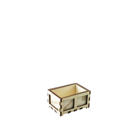 Caixa Madeira Faia Branco 6X10X5.5cm - Image product