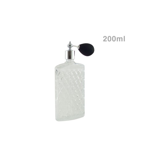 Frasco Spray Vidro Incolor 200ml - Image product