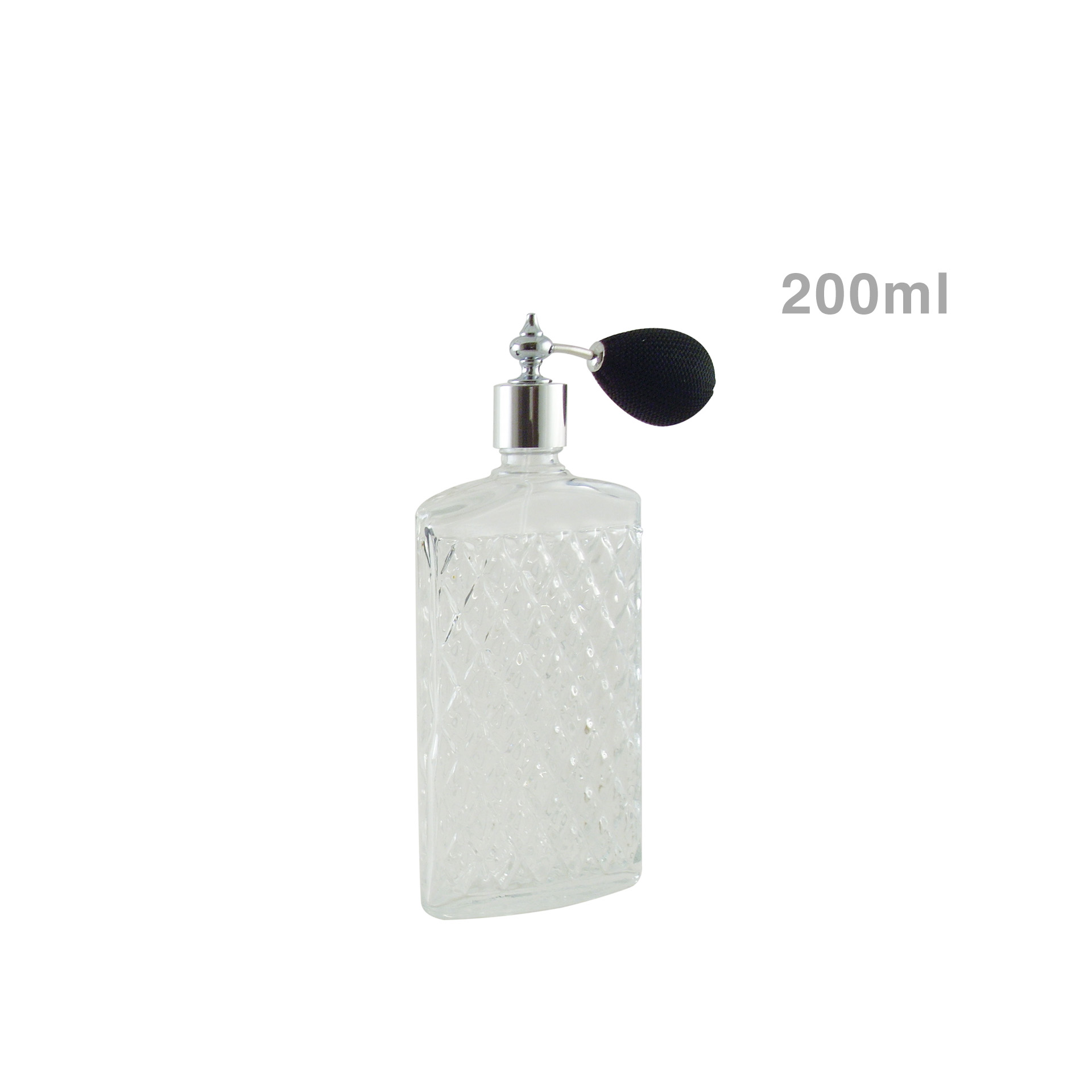 Frasco Spray Vidro Incolor 200ml