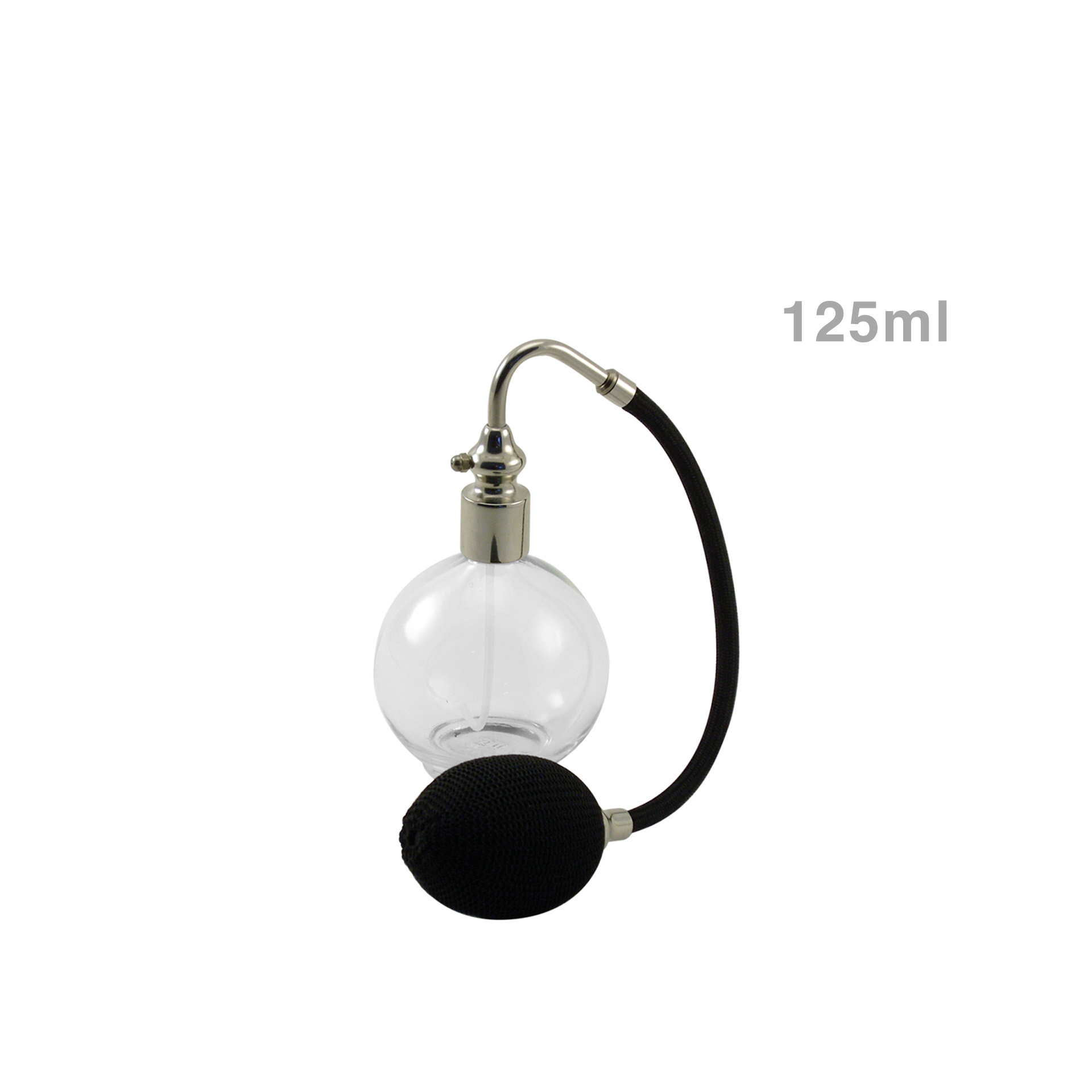 Frasco Spray Vidro Incolor 125ml