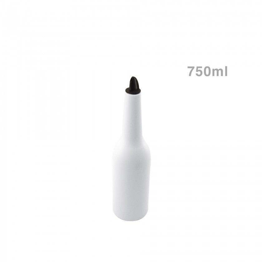 Frasco Molhos Flair Plástico 750ml Branco Frasco Molhos Flair Plástico 750ml Branco