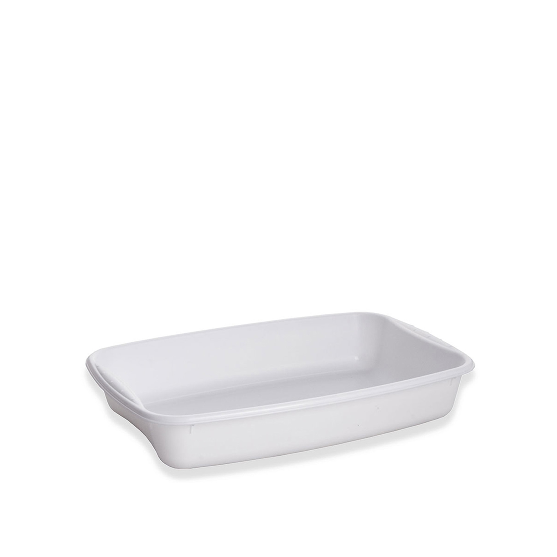 Tabuleiro Plástico Frigo Turin Palma Branco 4l 39X27X7cm