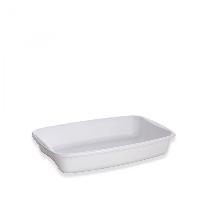 Tabuleiro Plstico Frigo Turin Palma Branco 4l 39X27X7cm