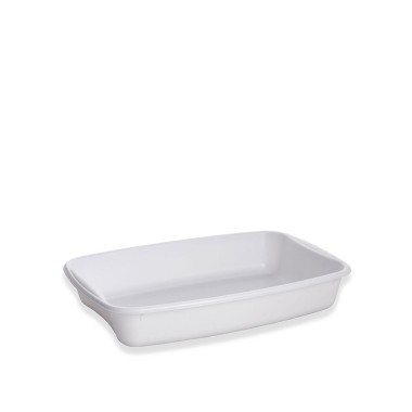 Tabuleiro Plástico Frigo Turin Palma Branco 4l 39X27X7cm