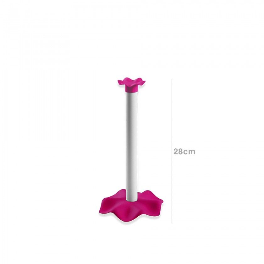Suporte Rolo Papel Cozinha Plástico Multicor 15X28cm Suporte Rolo Papel Cozinha Plástico Multicor 15X28cm
