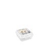 Caixa Herm�tica para 6 Ovos Pl�stico Incolor 15X15X7.5cm