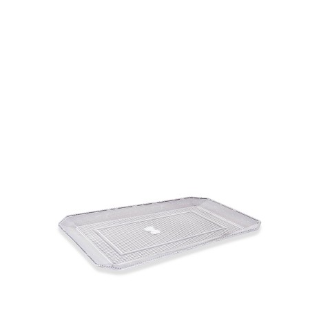 Bandeja Plástico Luxe Retangular Incolor 35X25X1.8cm - Image product