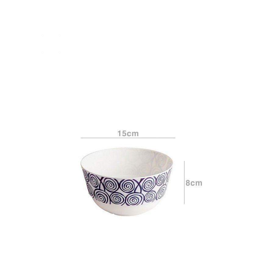 Taça Cereais Plástico Quinti Multicolor 1l 15X8cm Taça Cereais Plástico Quinti Multicolor 1l 15X8cm