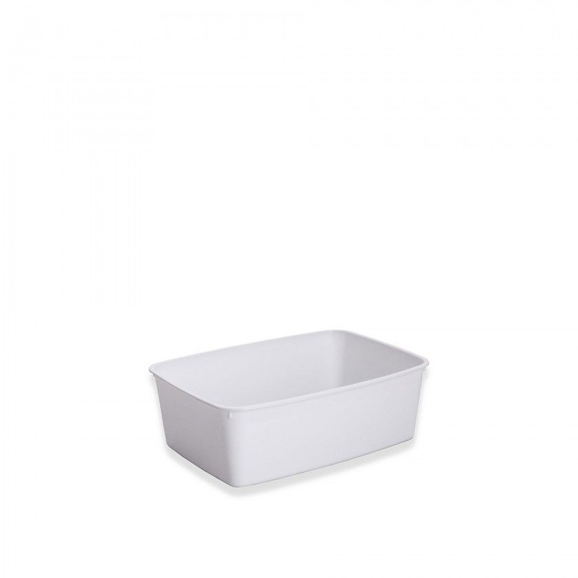 Tabuleiro Plstico Frigo Turin Branco 2l 22X17X7cm