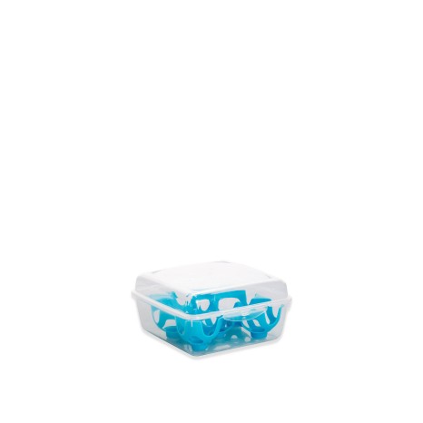 Caixa Plástico Colonia para 12 Ovos Incolor 20X16X7cm - Image product