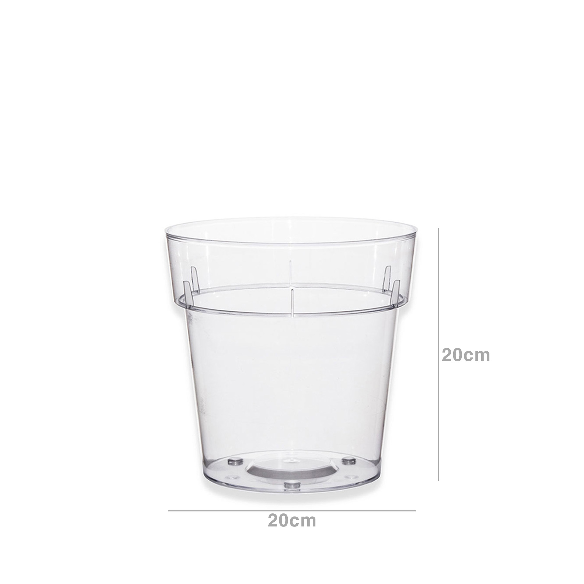 Vaso Melisa Transparente